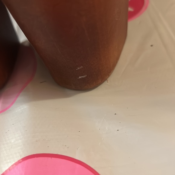 Leather & Wood Look Platforms - Picture 6 of 8